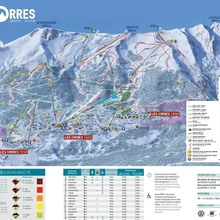 Accueillant Pour 6 Personnes Au Coeur Des Orres - Fr-1-322-18 *